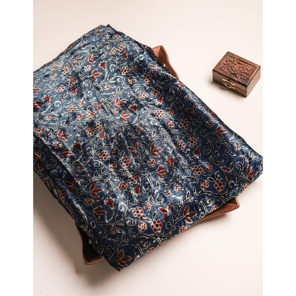 AJRAKH PRINTED VELVET FABRIC
