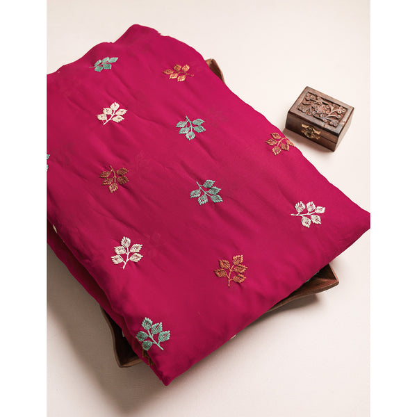 COTTON EMBROIDERED FABRIC