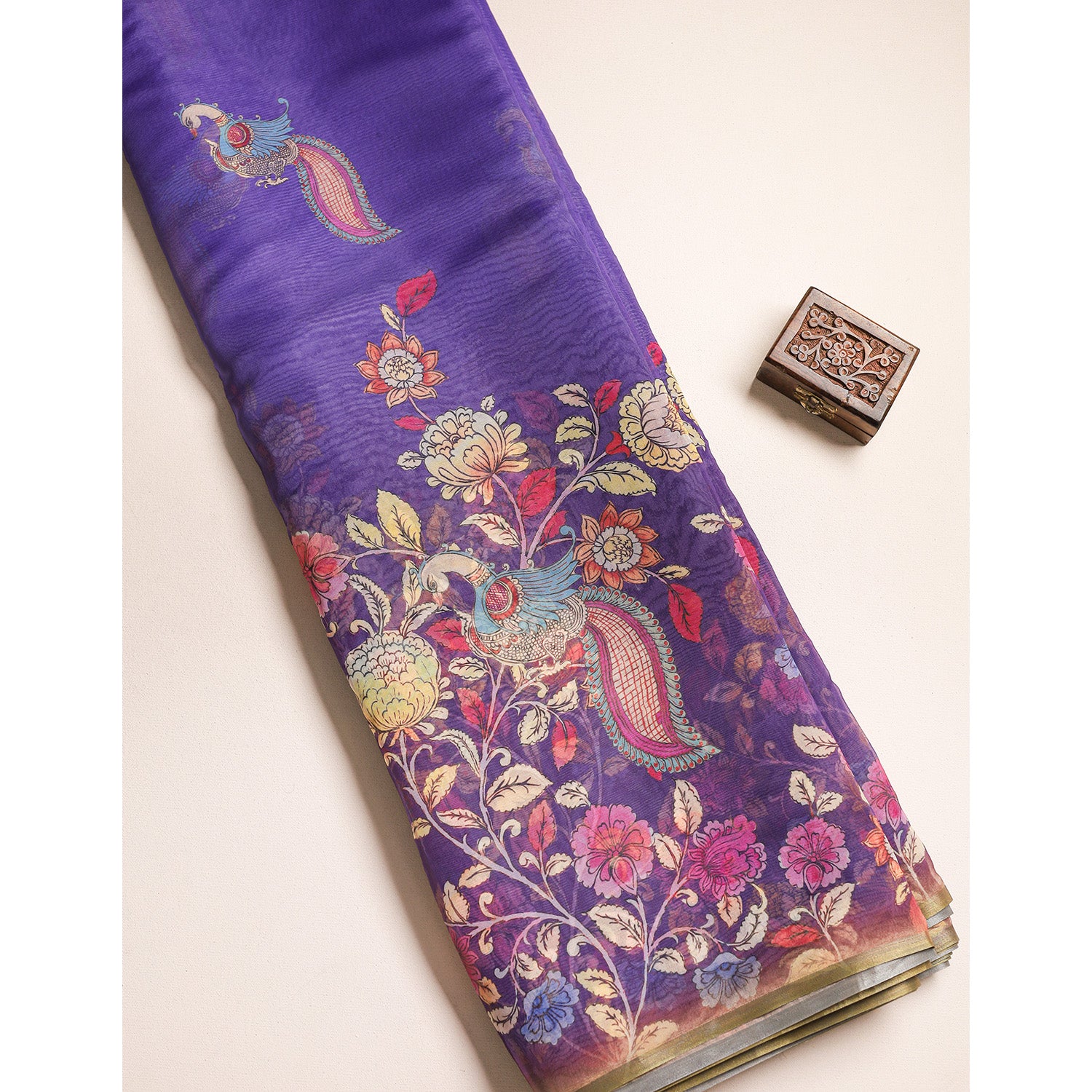 ORGANZA PRINTED FABRIC