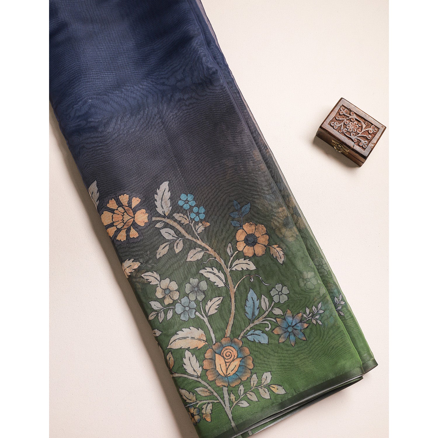 ORGANZA PRINTED FABRIC