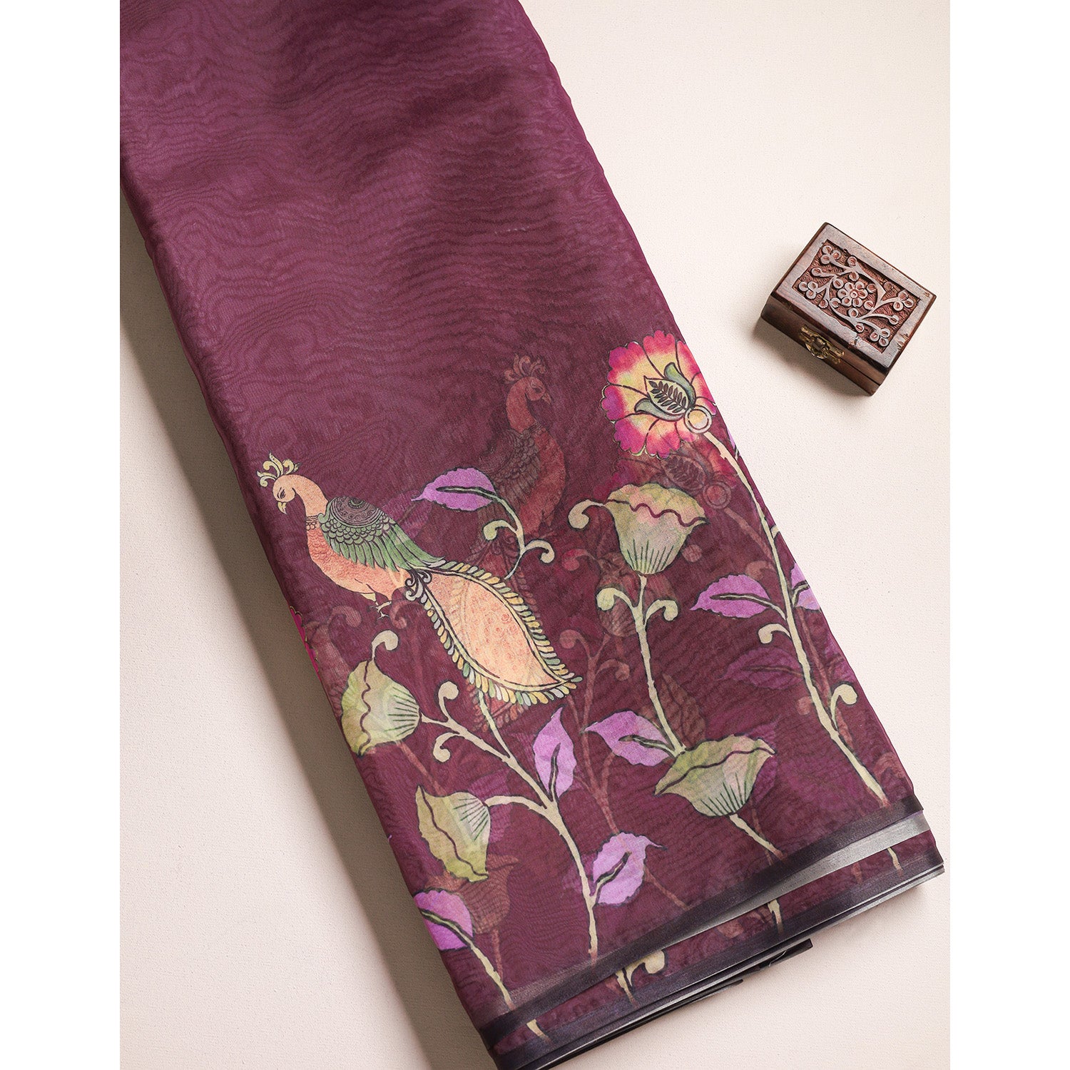 ORGANZA PRINTED FABRIC