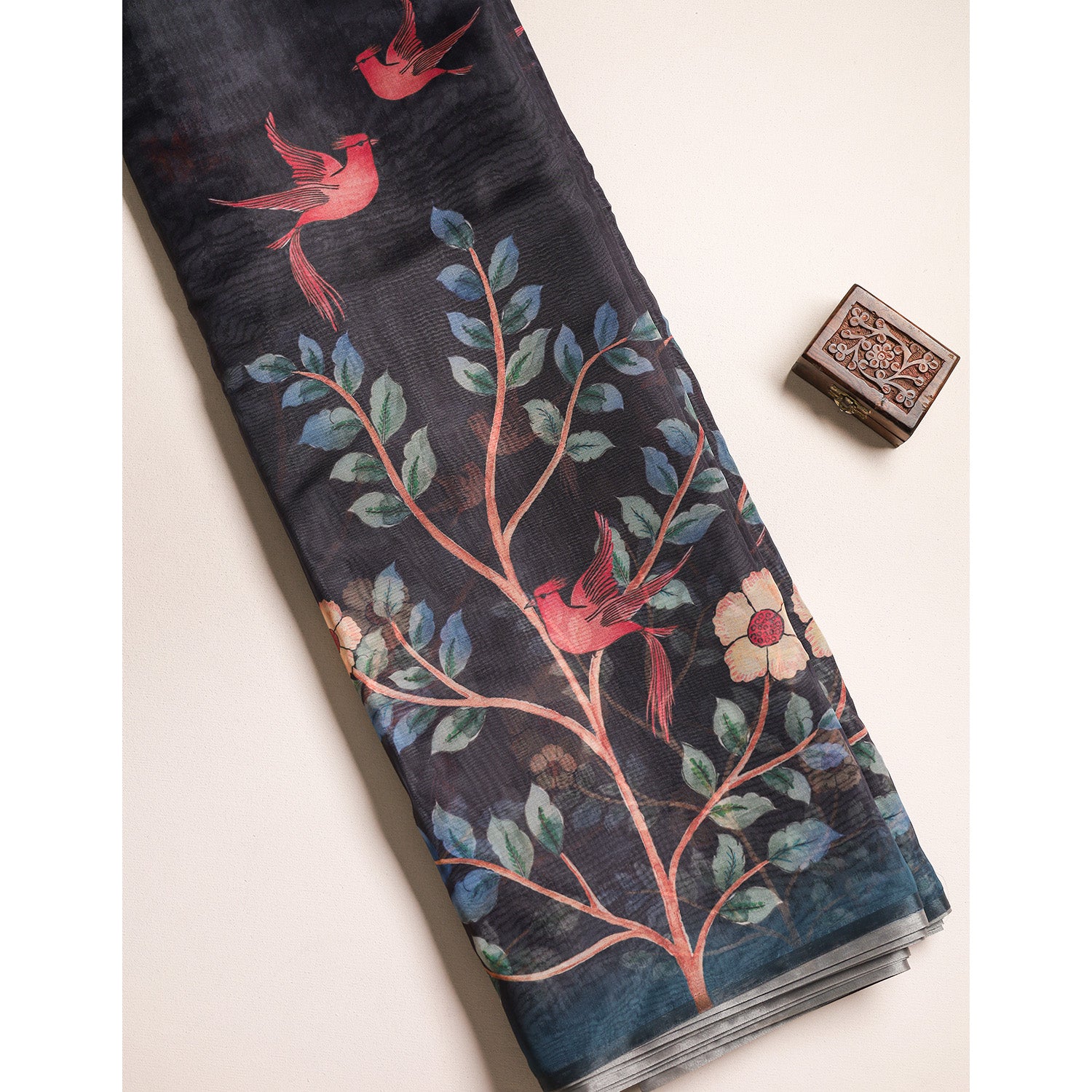 ORGANZA PRINTED FABRIC