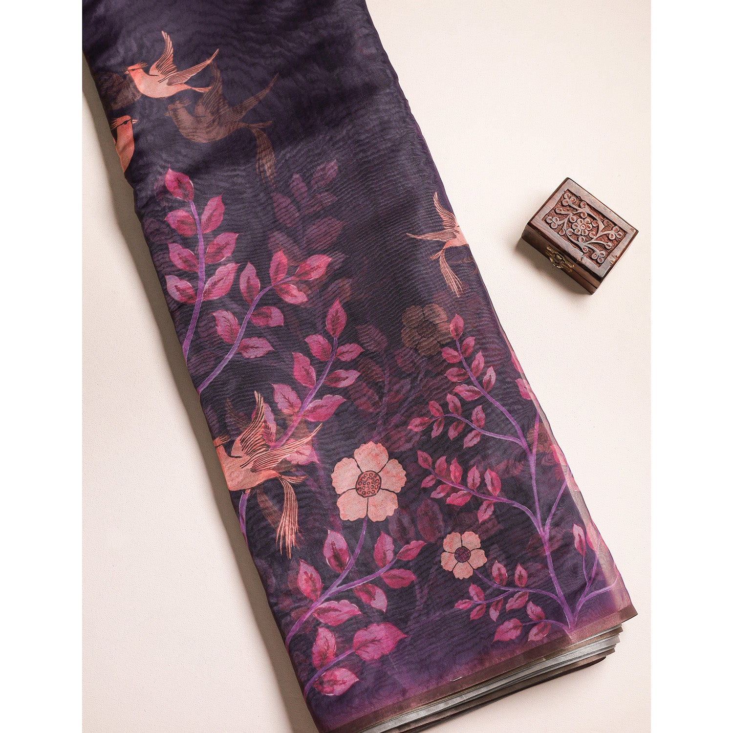 ORGANZA PRINTED FABRIC