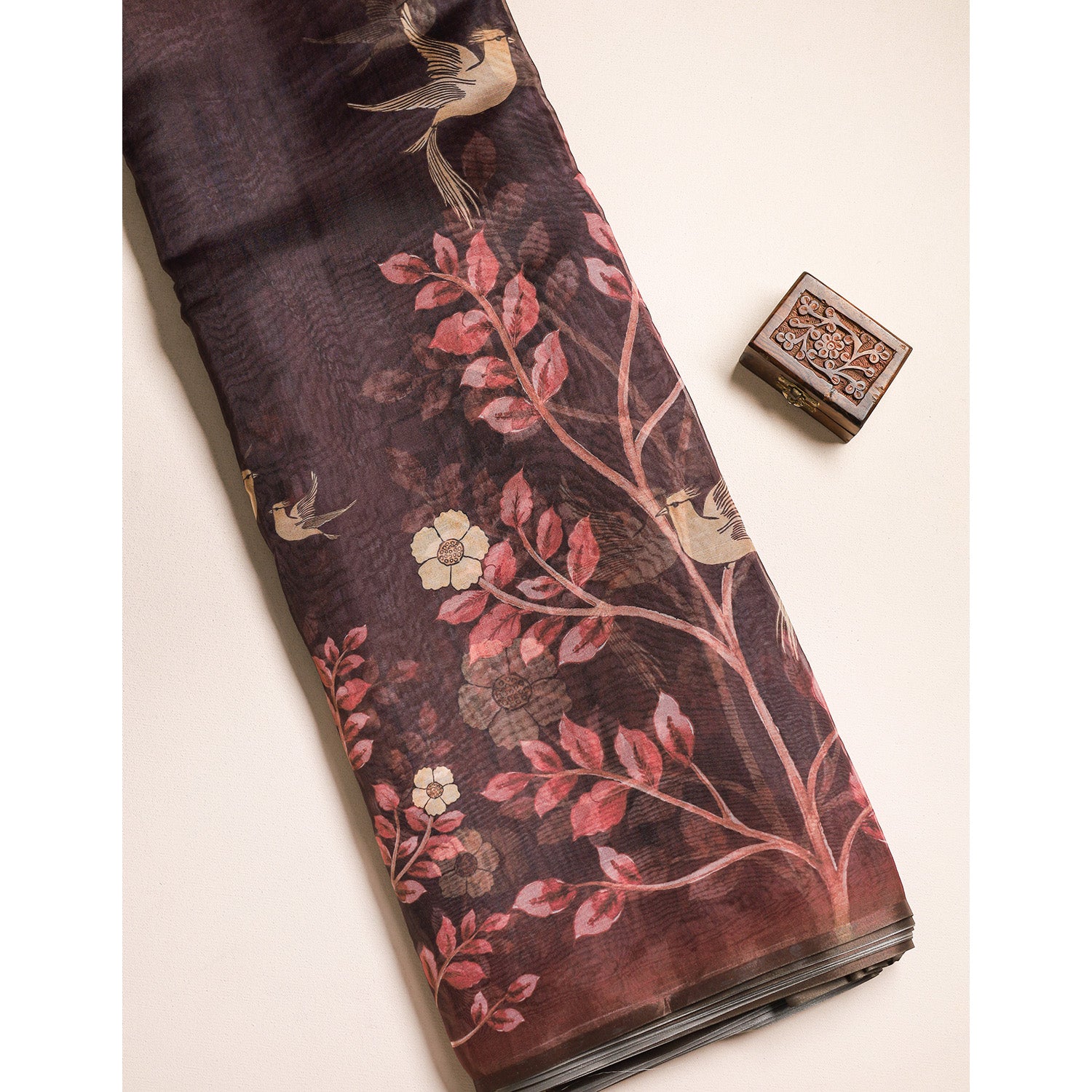 ORGANZA PRINTED FABRIC