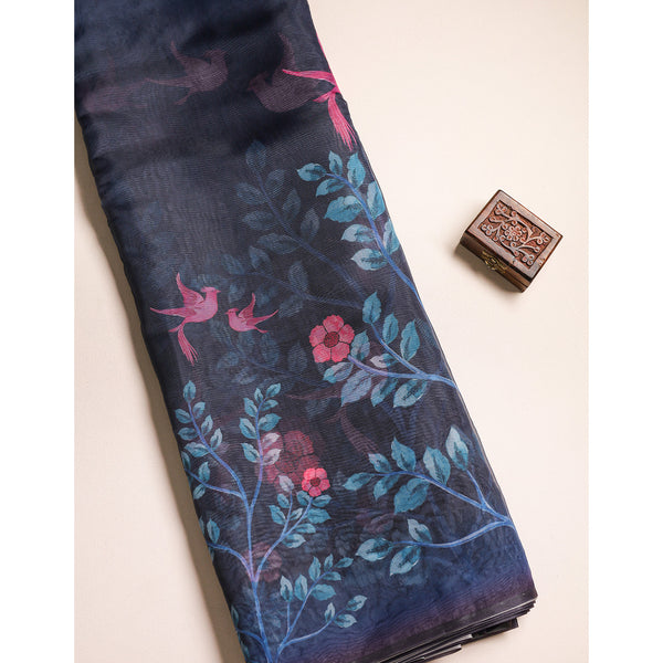 ORGANZA PRINTED FABRIC