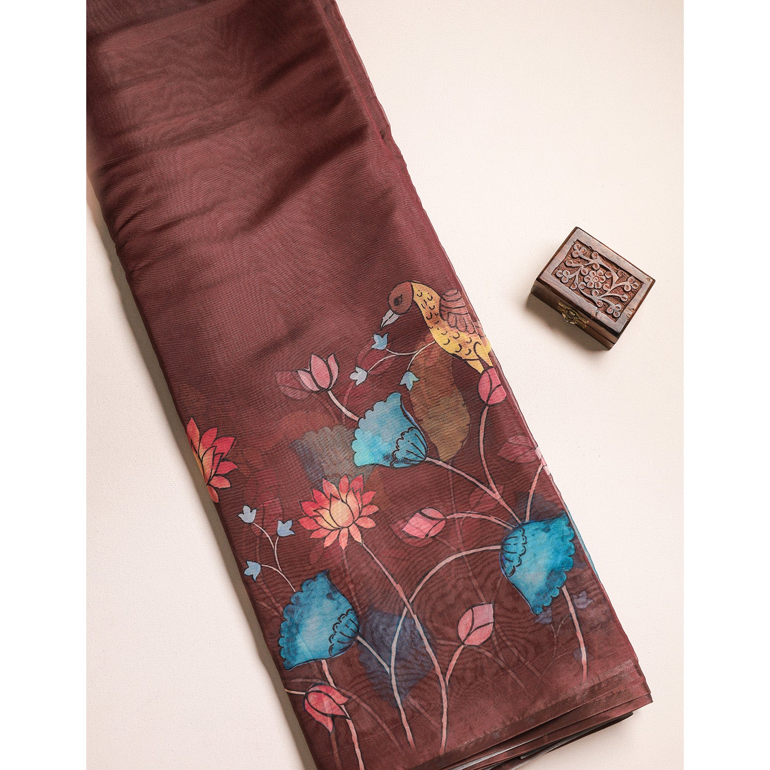 ORGANZA PRINTED FABRIC