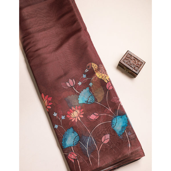 ORGANZA PRINTED FABRIC