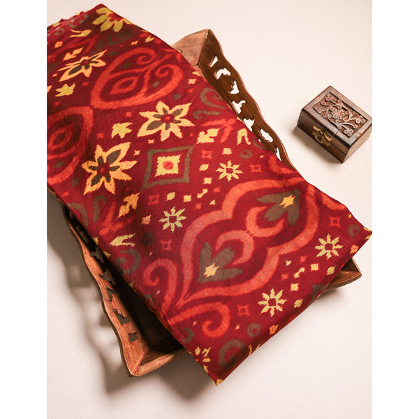 PURE MALAI MULBERRY SILK FABRIC