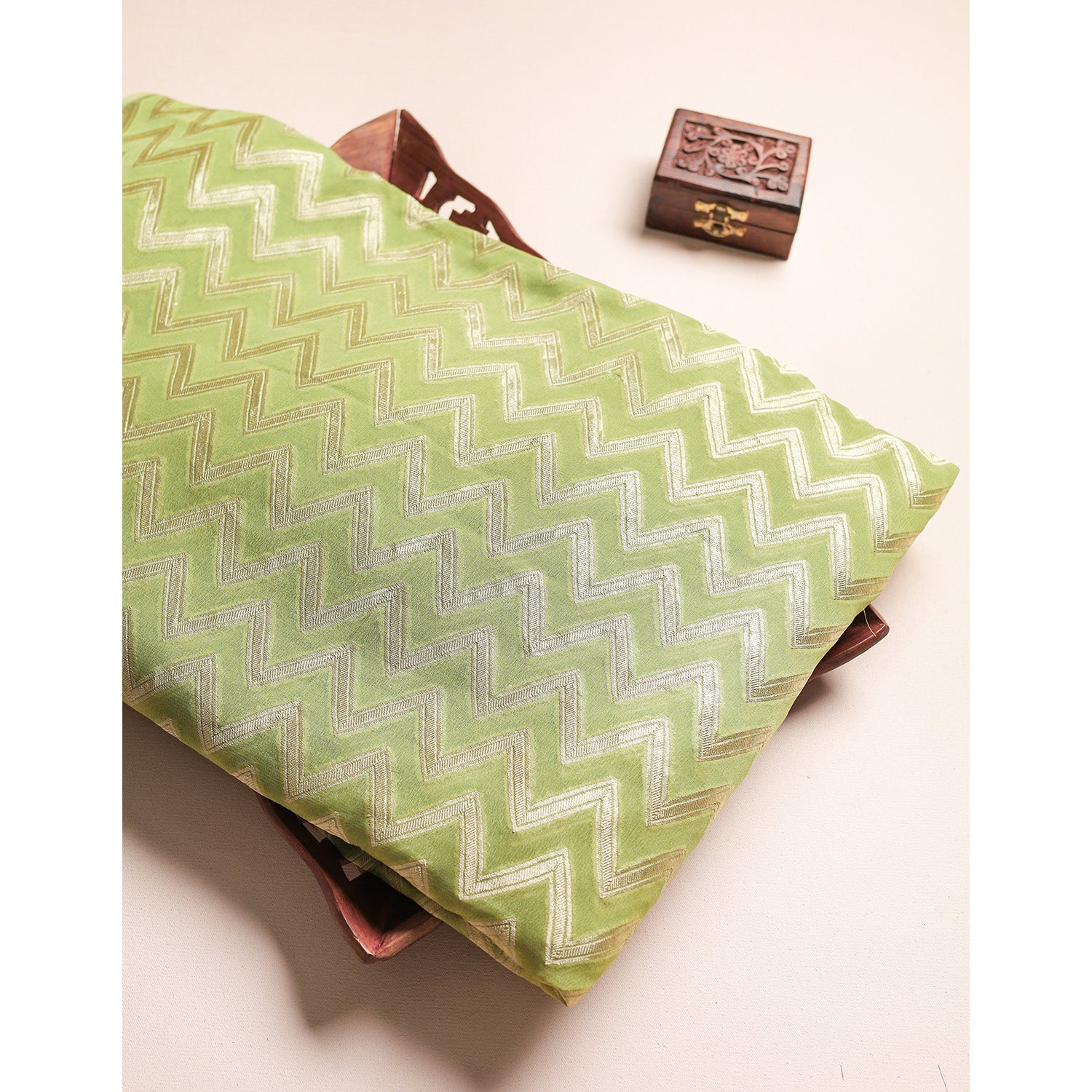 PURE BANARASI GEORGETTE FABRIC