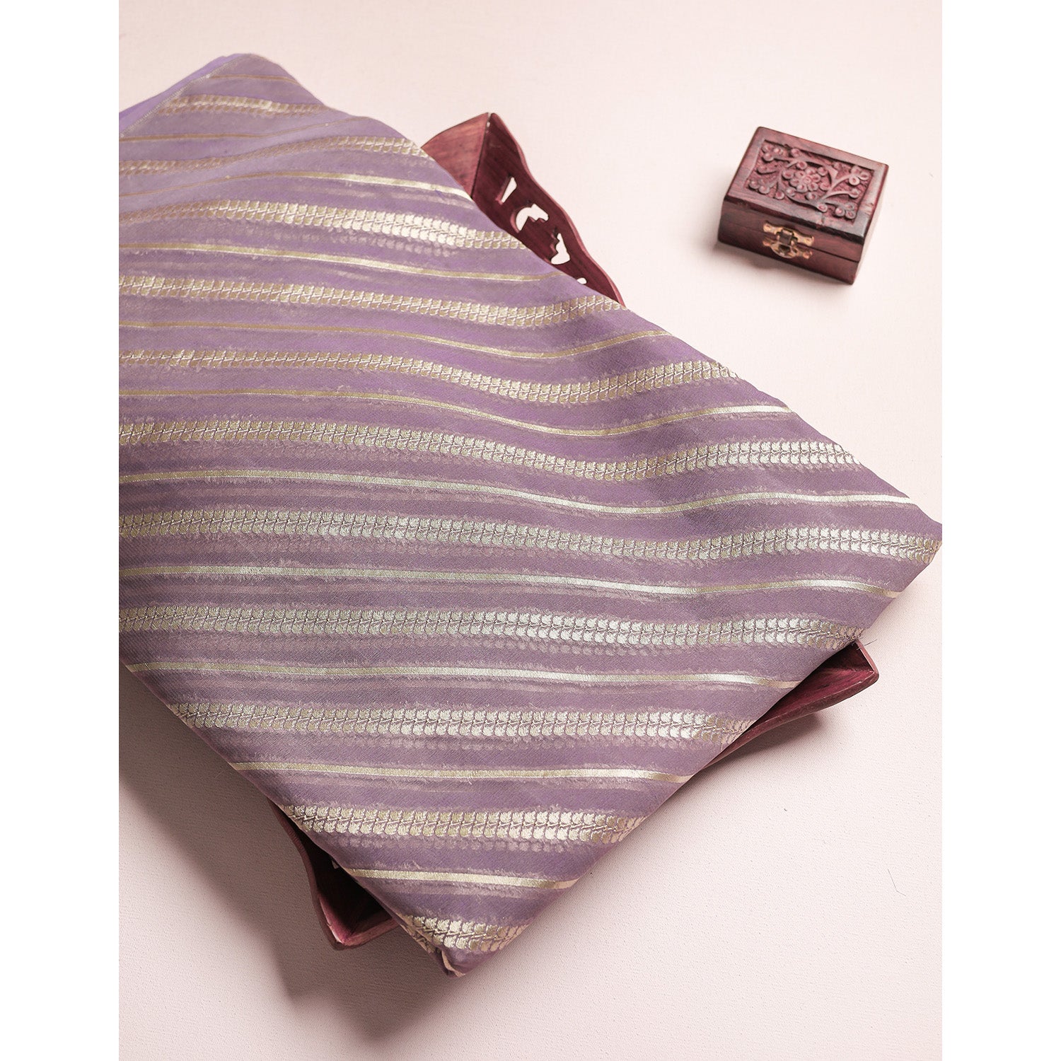 PURE BANARASI GEORGETTE FABRIC