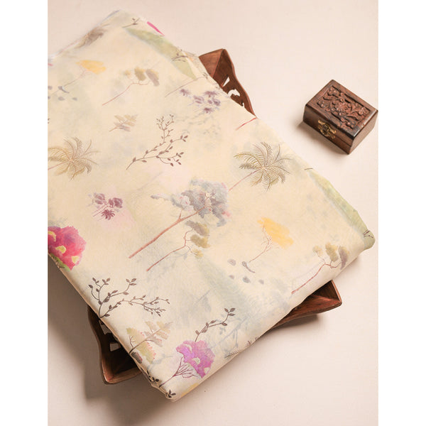 CHANDERI PRINTED FABRIC