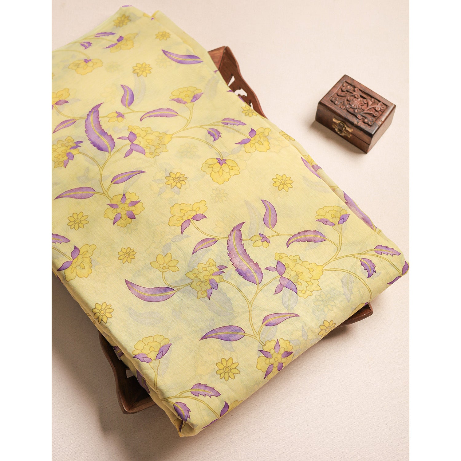 CHANDERI PRINTED FABRIC