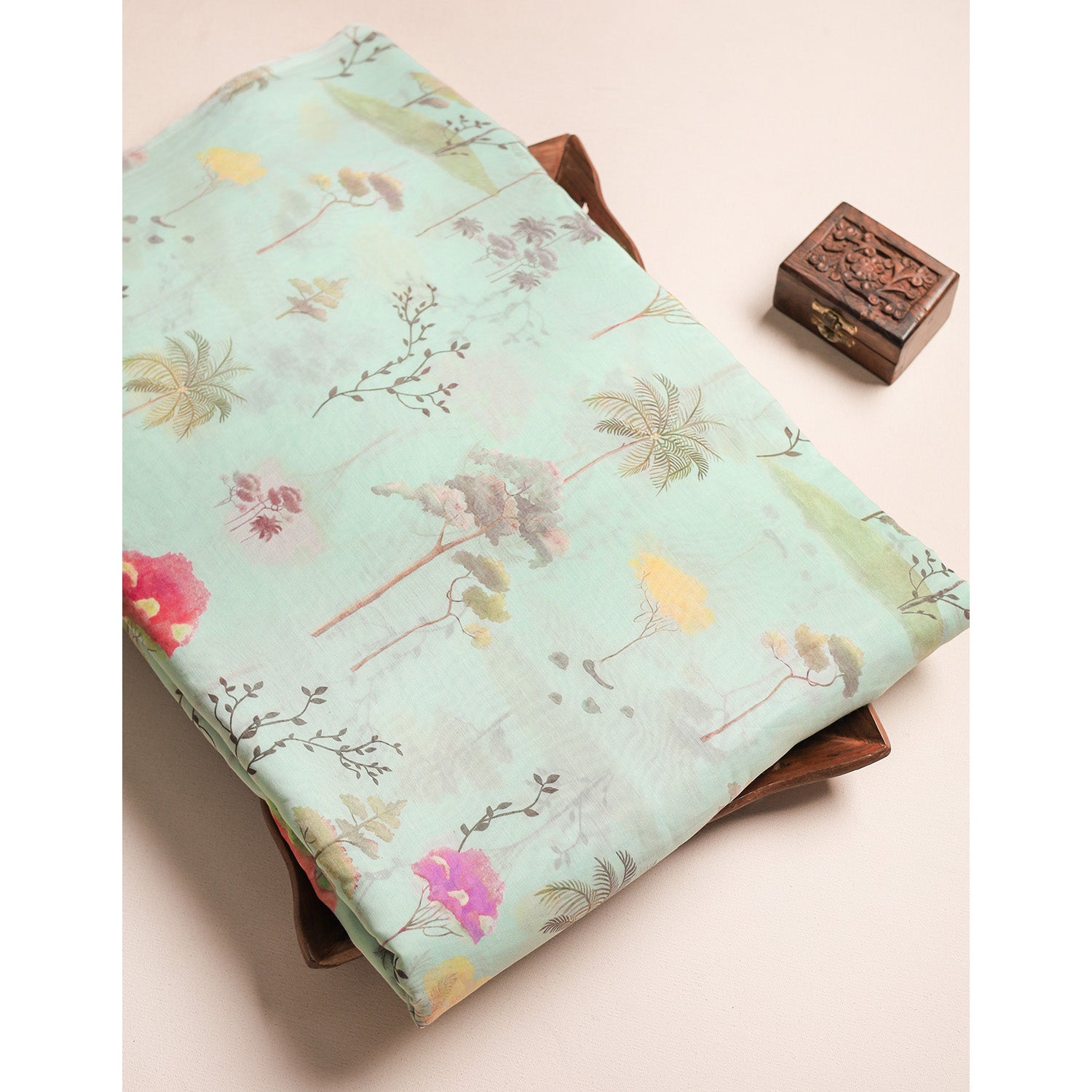 CHANDERI PRINTED FABRIC