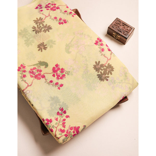 CHANDERI PRINTED FABRIC