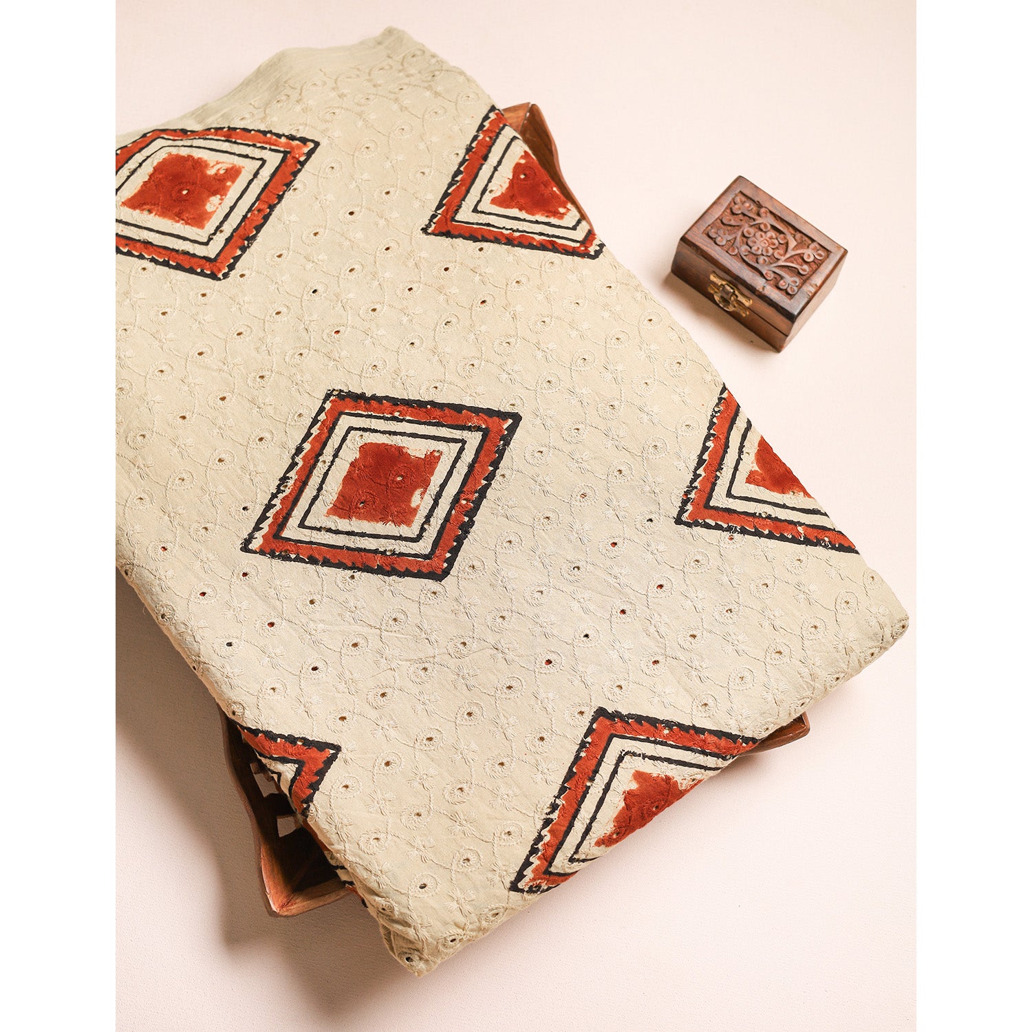 COTTON HAKOBA HANDBLOCK PRINTED FABRIC