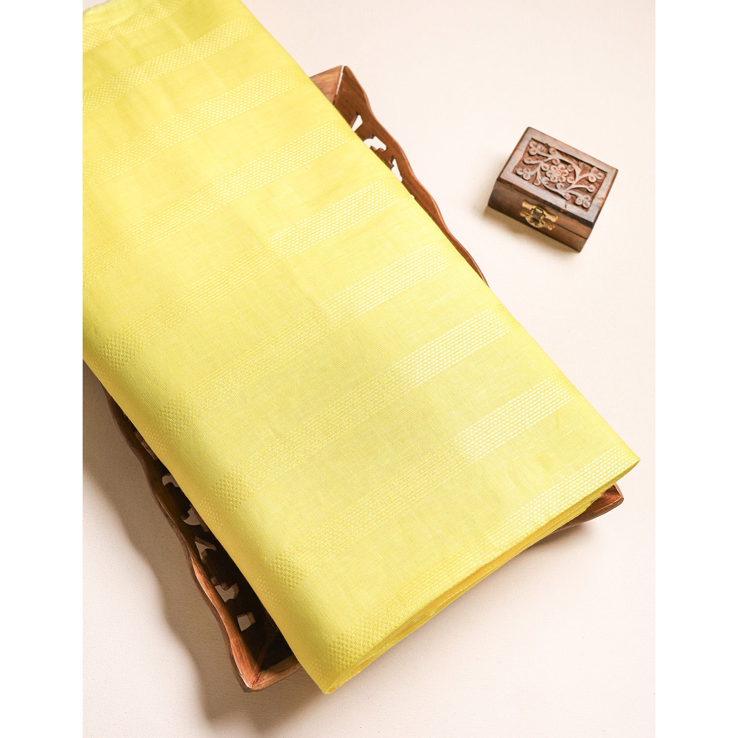 PURE LINEN STRIPED FABRIC