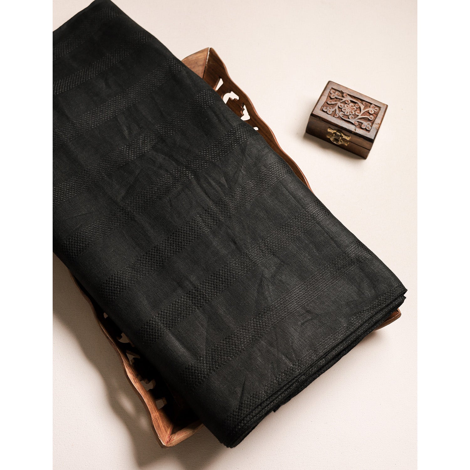 PURE LINEN STRIPED FABRIC