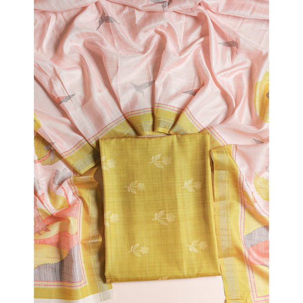 SEMI TUSSAR 2 PIECE SUIT SET