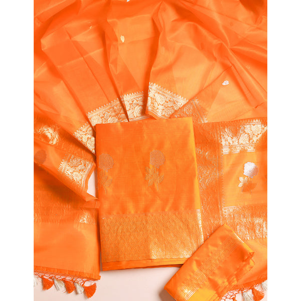 PURE BANARASI SILK SUIT SET