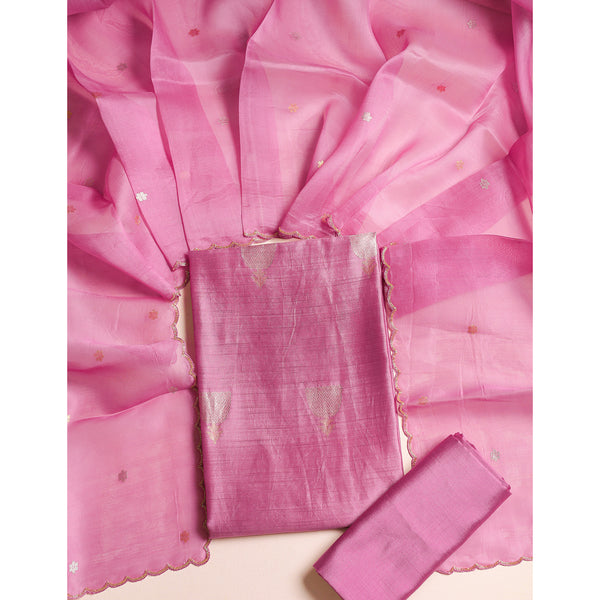 PURE BANARASI SILK SUIT SET