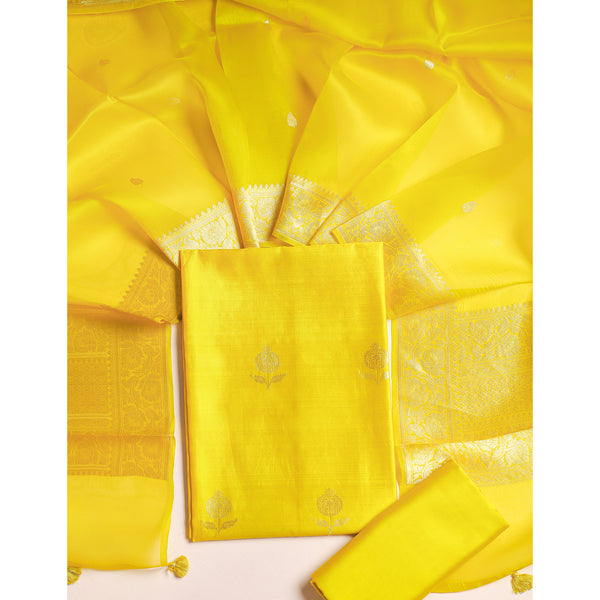 PURE BANARASI SILK SUIT SET