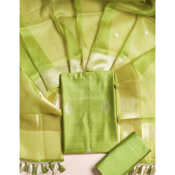 PURE BANARASI SILK SUIT SET