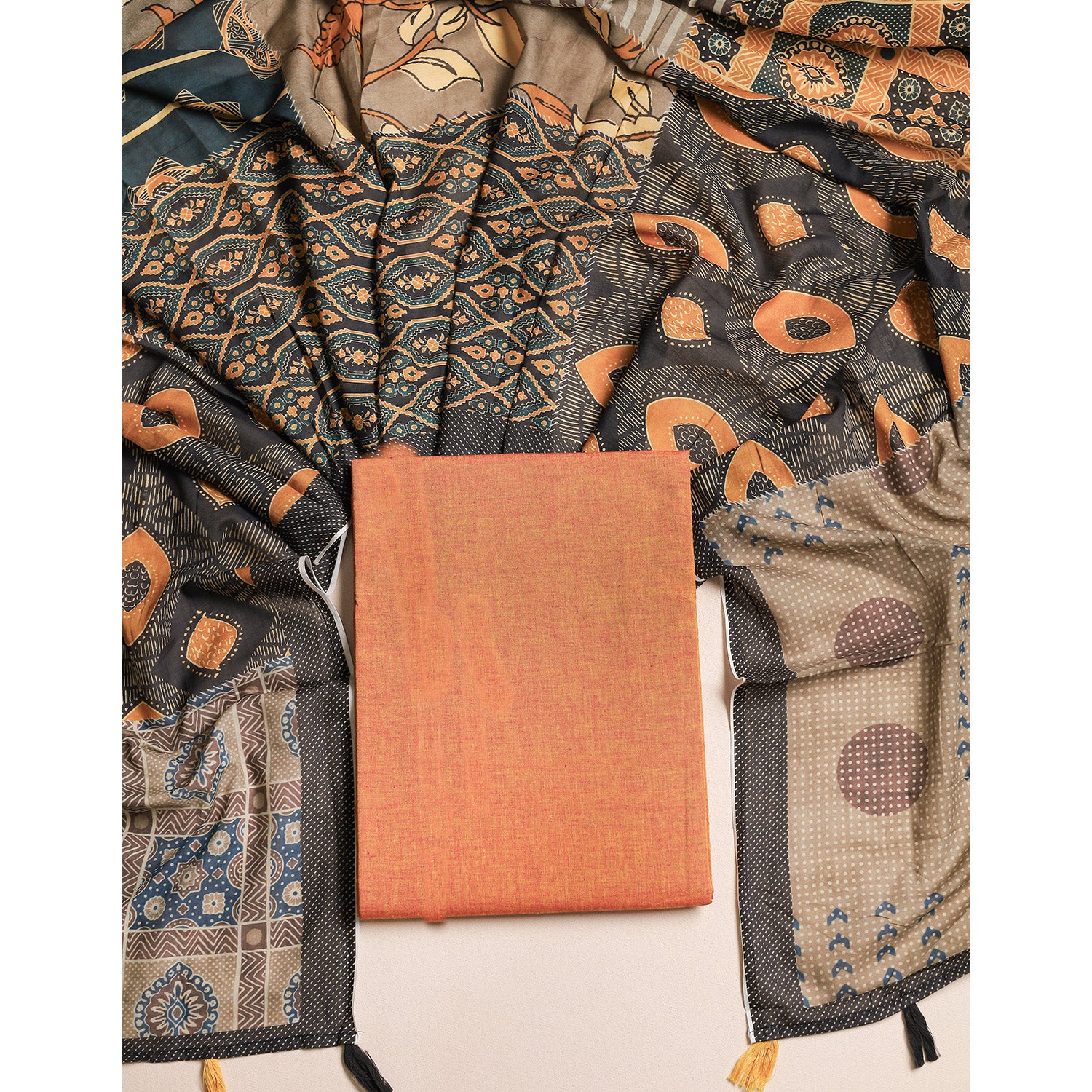 COTTON 2 PIECE SUIT SET