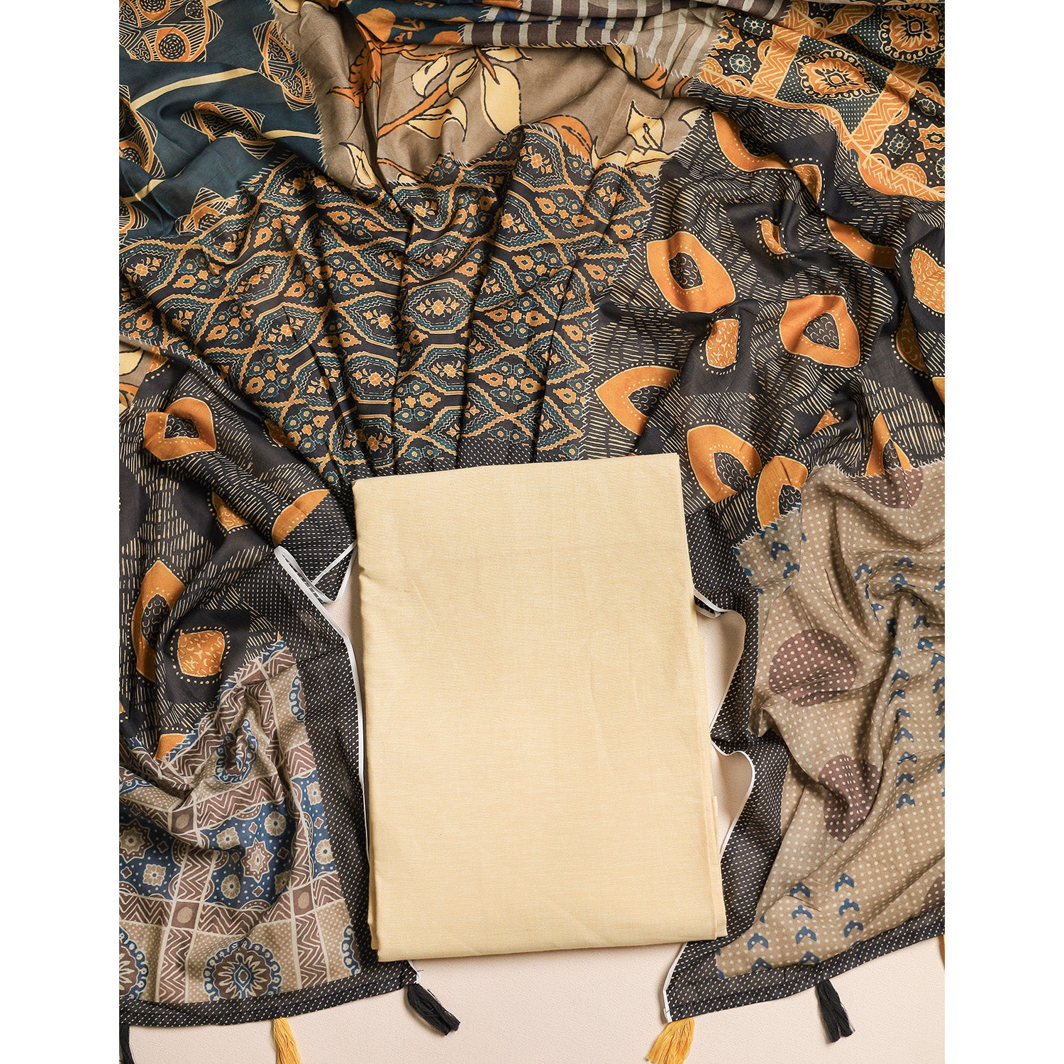 COTTON 2 PIECE SUIT SET