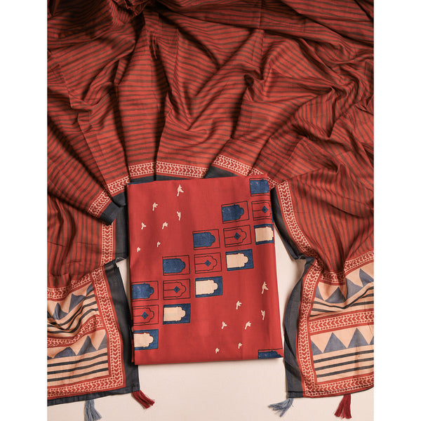 COTTON 2 PIECE SUIT SET