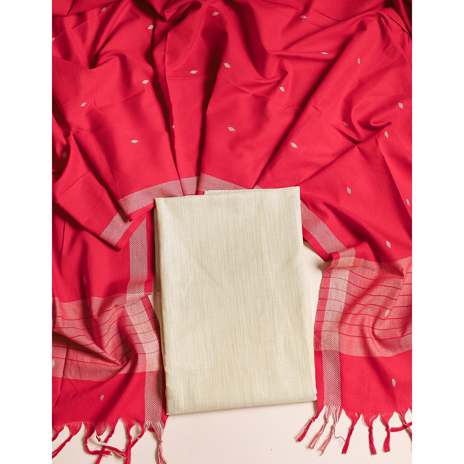 COTTON 2 PIECE SUIT SET