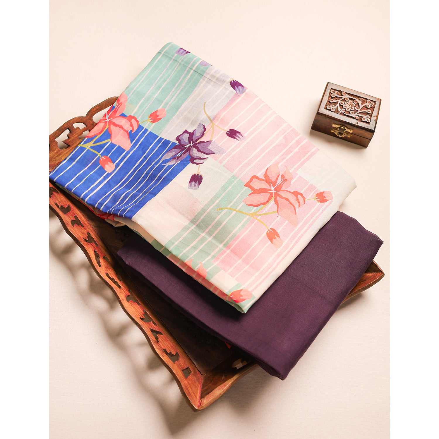 PURE MALAI CHANDERI MIX & MATCH