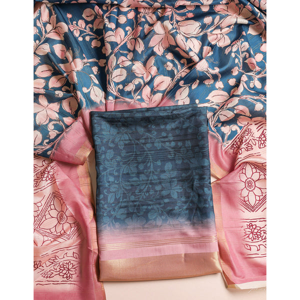 SEMI TUSSAR 2 PIECE SUIT SET