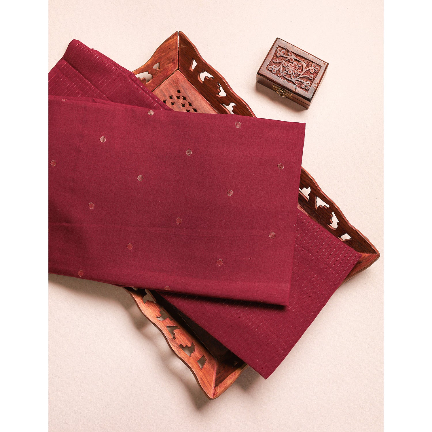 COTTON HANDLOOM LUREX MIX & MATCH