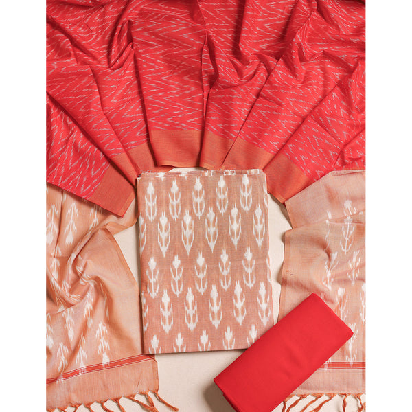 PURE COTTON MERCERIZED IKAT SUIT SET