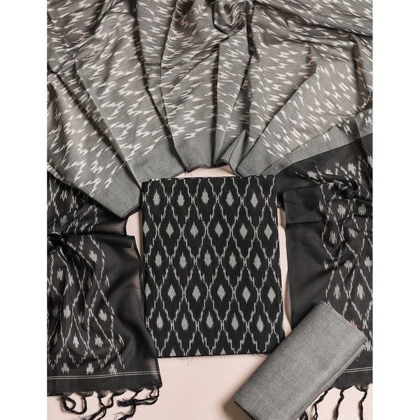 PURE COTTON MERCERIZED IKAT SUIT SET
