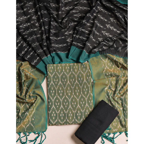 PURE COTTON MERCERIZED IKAT SUIT SET