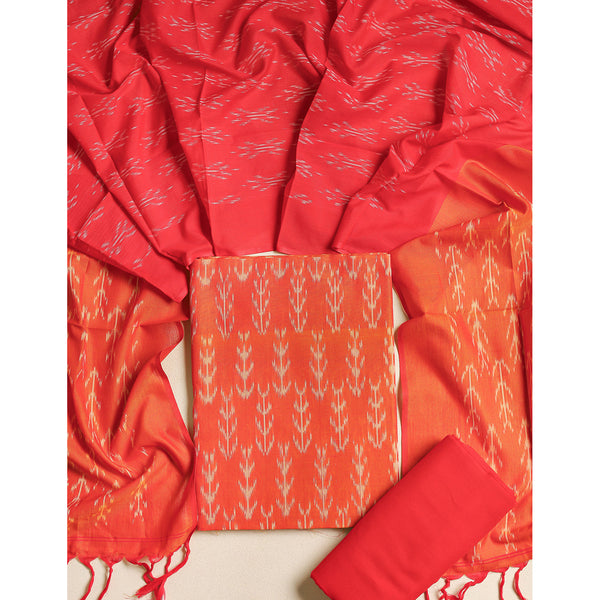 PURE COTTON MERCERIZED IKAT SUIT SET