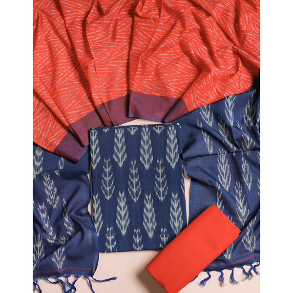 PURE COTTON MERCERIZED IKAT SUIT SET