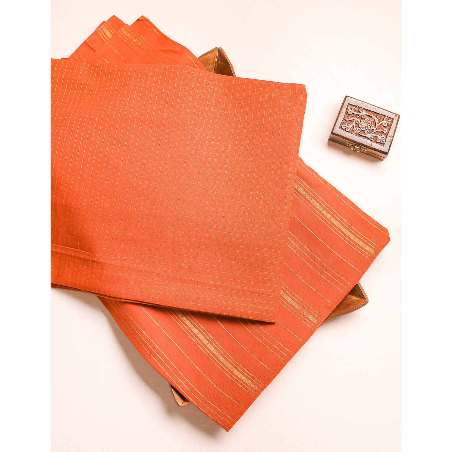 COTTON HANDLOOM LUREX MIX & MATCH