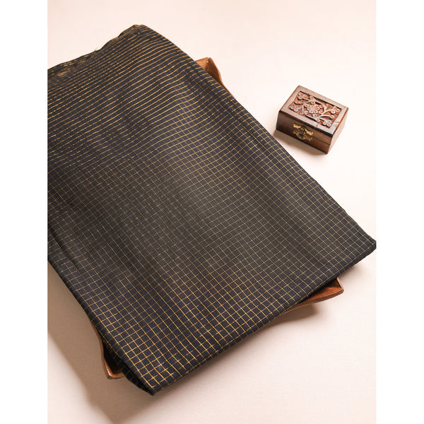 COTTON HANDLOOM LUREX FABRIC