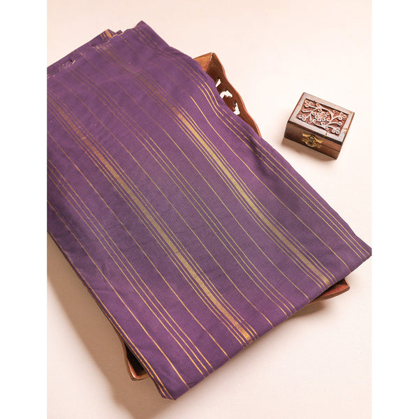 COTTON HANDLOOM LUREX FABRIC