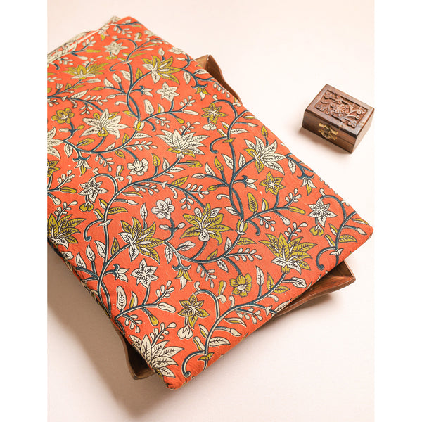 COTTON HANDBLOCK KALAMKARI PRINTED FABRIC