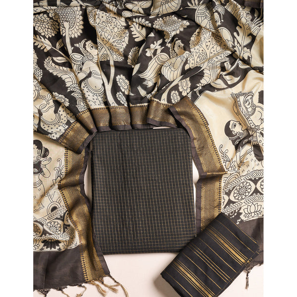 COTTON WOVEN LUREX SUIT SET