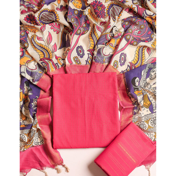 COTTON WOVEN LUREX SUIT SET