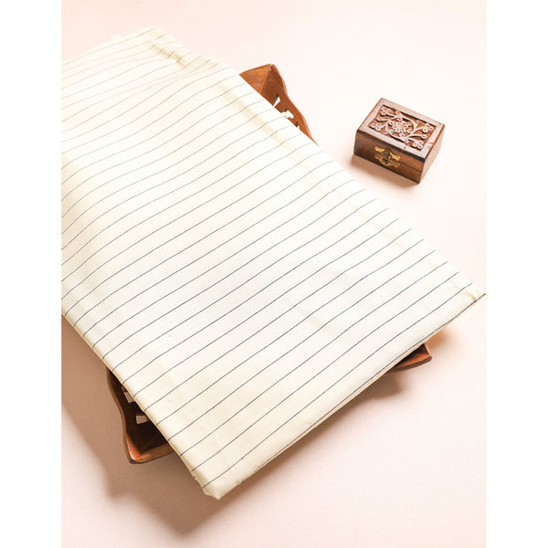 COTTON HANDLOOM STRIPED FABRIC