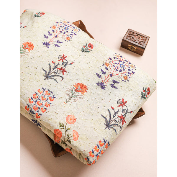 PURE COTTON SCHIFFLI HAKOBA FABRIC