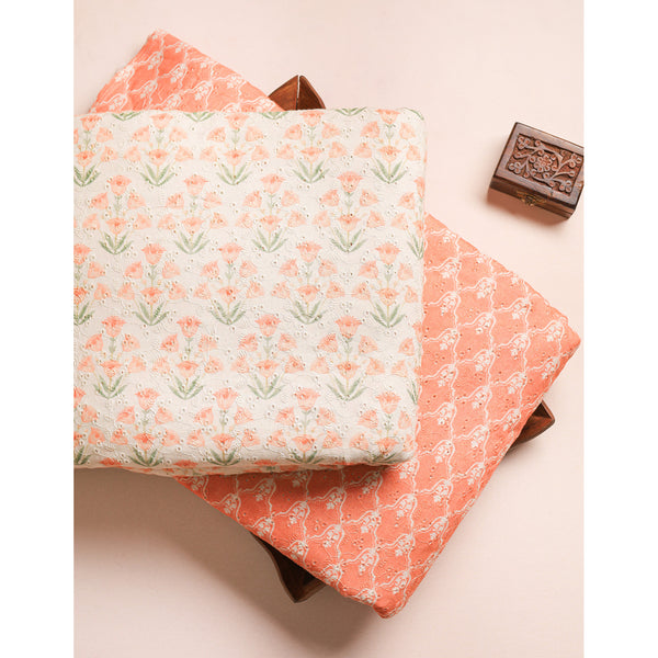 PURE COTTON SCHIFFLI HAKOBA FABRICS