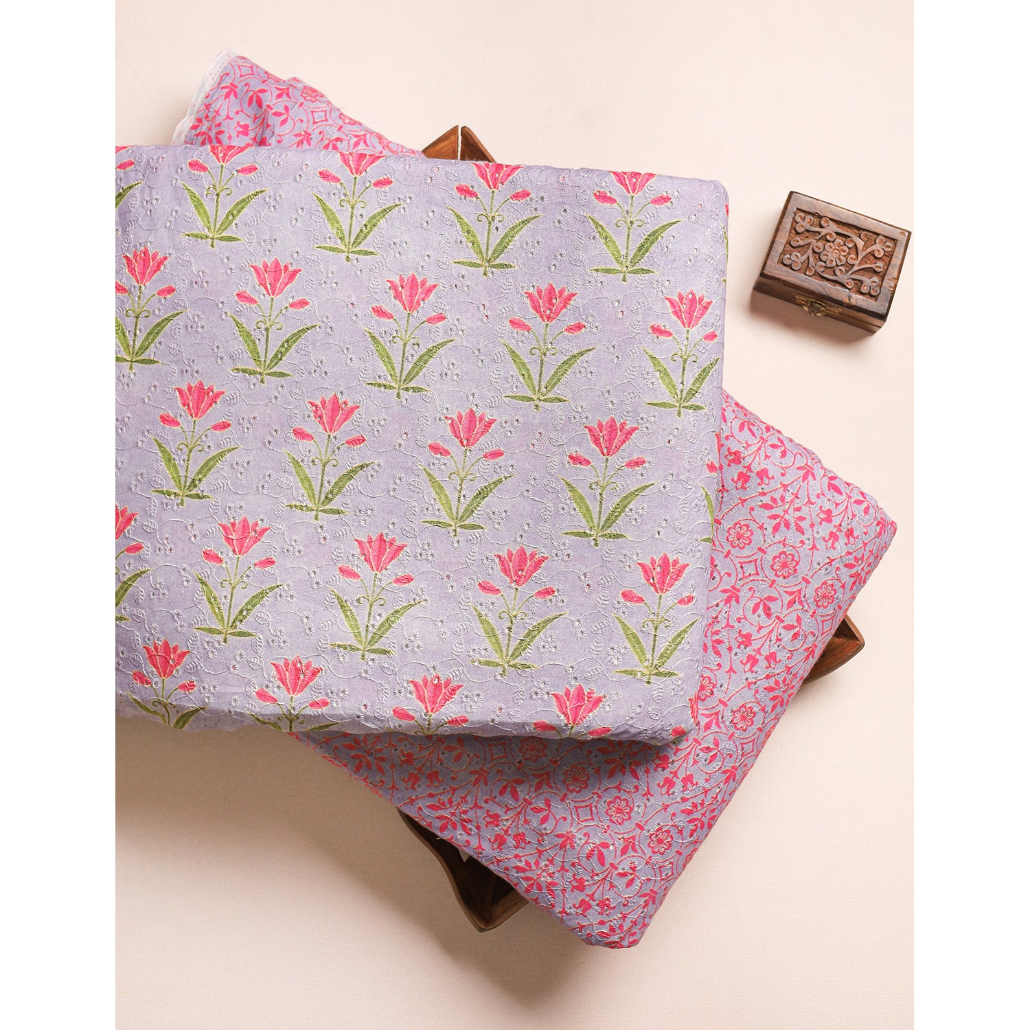 PURE COTTON SCHIFFLI HAKOBA FABRICS