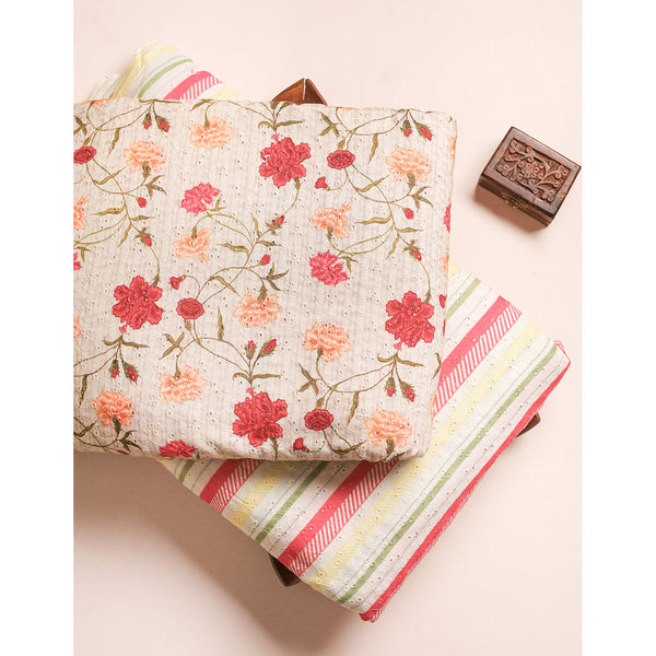 PURE COTTON SCHIFFLI HAKOBA FABRICS