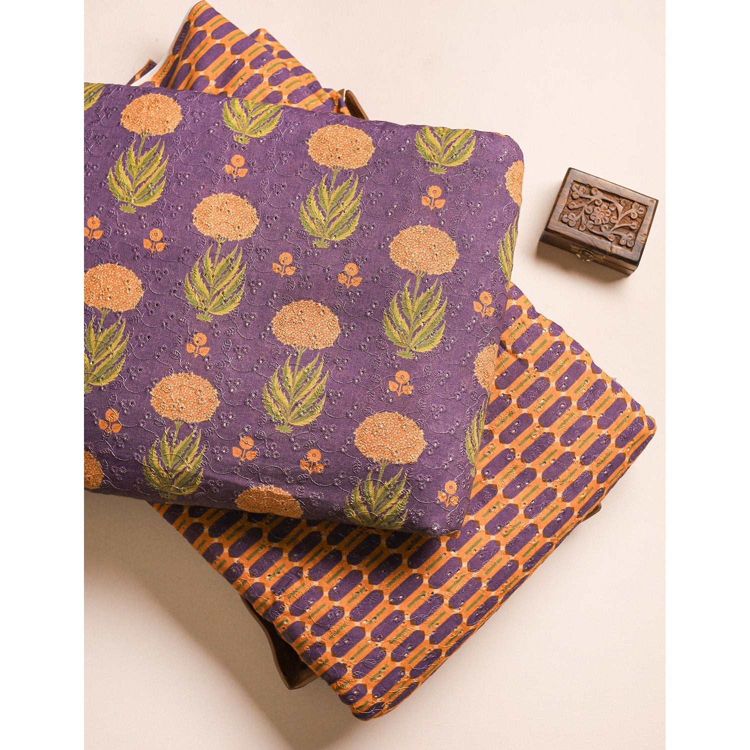 PURE COTTON SCHIFFLI HAKOBA FABRICS